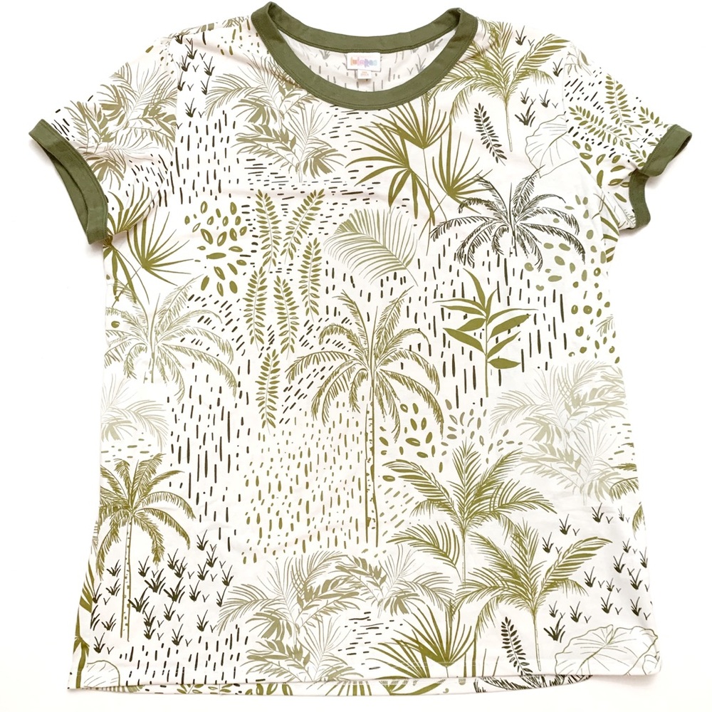 LuLaRoe Palm Tree Liv T-Shirt
